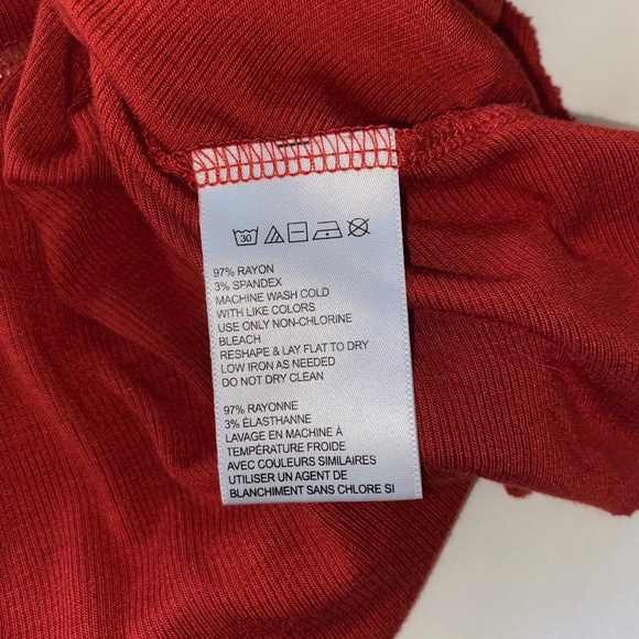 Urban Outfitters Red Plunging Babydoll Top - Picture 9 of 10